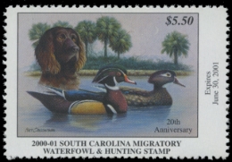 Picture of 2000 South Carolina Duck Stamp