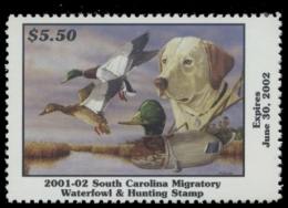 Picture of 2001 South Carolina Duck Stamp