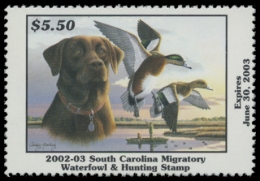 Picture of 2002 South Carolina Duck Stamp