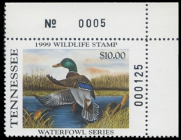 Picture of 1999 Tennessee Duck Stamp
