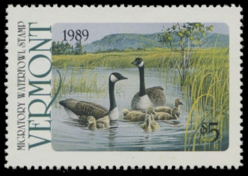 Picture of 1989 Vermont Duck Stamp