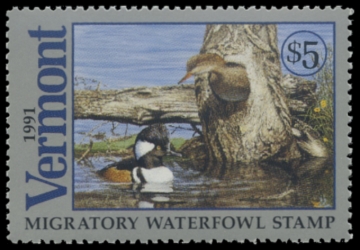 Picture of 1991 Vermont Duck Stamp