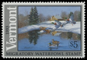 Picture of 1993 Vermont Duck Stamp