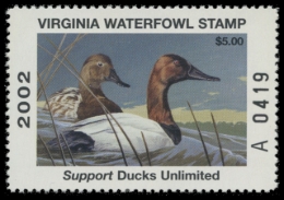Picture of 2002 Virginia Duck Stamp