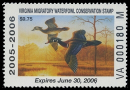 Picture of 2005 Virginia Duck Stamp