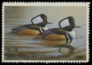 Picture of 1988 Wisconsin Duck Stamp