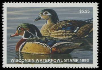 Picture of 1992 Wisconsin Duck Stamp