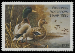 Picture of 1995 Wisconsin Duck Stamp