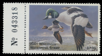 Picture of 2001 Wisconsin Duck Stamp