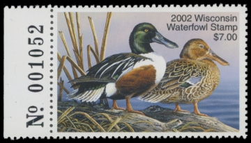 Picture of 2002 Wisconsin Duck Stamp