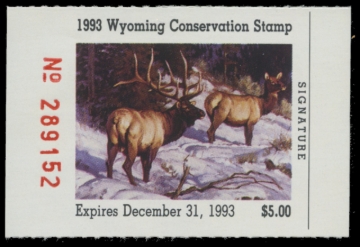 Picture of 1993 Wyoming Duck Stamp
