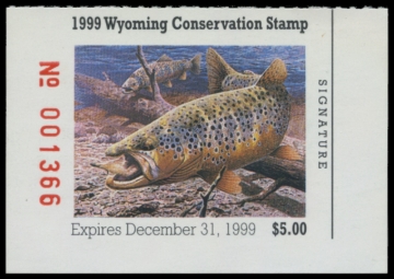 Picture of 1999 Wyoming Duck Stamp