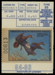 Picture of 1984 Tennessee Resident Duck Stamp