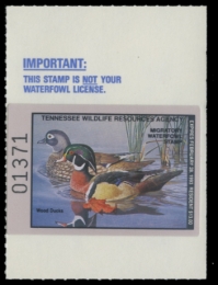 Picture of 1992 Tennessee Duck Stamp