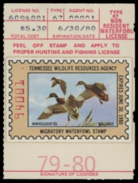 Picture of 1979 Tennessee NR Duck Stamp - First of State