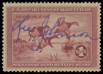 Picture of RW2 1935 Duck Stamp 