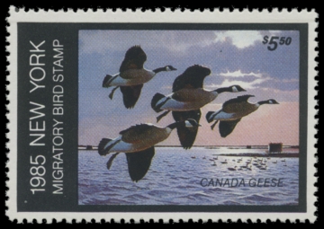Picture of 1985 New York Duck Stamp - First of State