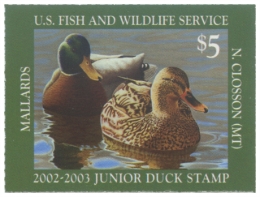 Picture of JDS10 2002 Duck Stamp MNH VF 